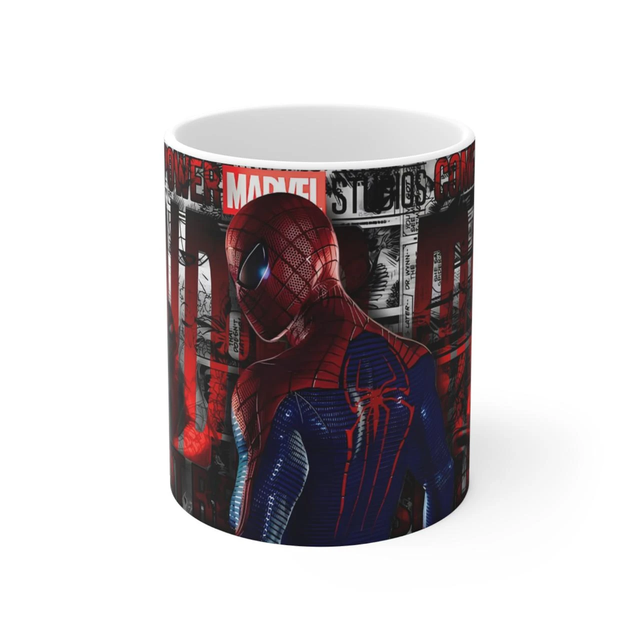 ☕ Mug en Céramique – Spider-Man 🕷️❤️
